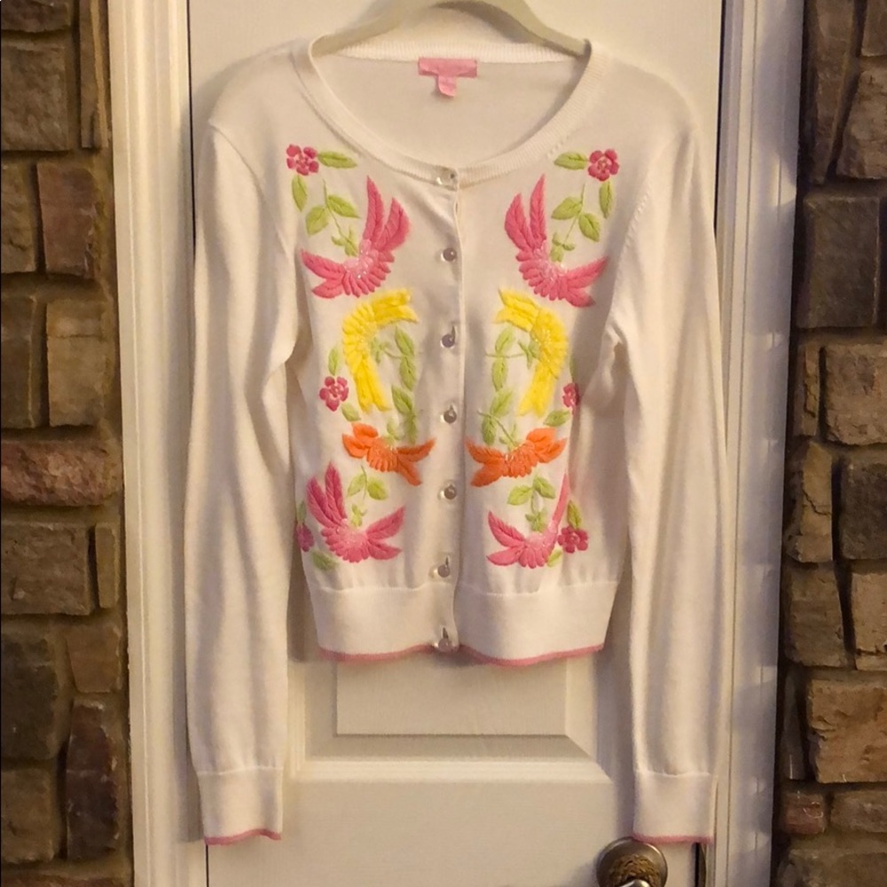 Lilly Pulitzer Cardigan Size Small